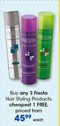 Fiesta Hair Styling Products-Each