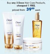 Dove Hair Care Products-Each