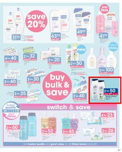 Clicks : You Pay Less (8 Oct - 21 Oct 2019), page 37