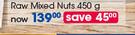 Smartbite Foods Raw Mixed Nuts-450g Each