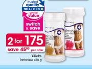 Clicks Trimshake-2 x 450g