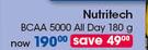 Nutritech BCAA 5000 All Day-180g Each