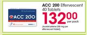 ACC 200 Effervescent 40 Tablets-Per Pack