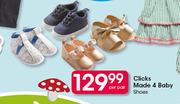 Clicks Made 4 Baby Shoes-Per Pair