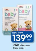 GNC Milestones Baby Drops-Each