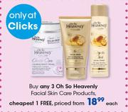 Oh So Heavenly facial Skin Care Products-Each