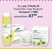  Portia M Facial Skin Care Products-Each
