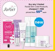 Sorbet Facial Skin Care Products-Each