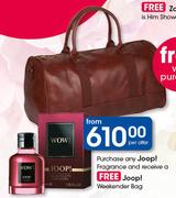 Joop! Fragrance-Per Offer