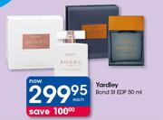 Yardley Bond St EDP-50ml Each