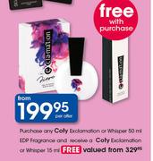 Coty Exclamation Or Whisper EDP Fragrance-50ml 