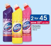 Domestos Disinfectant-2 x 750ml