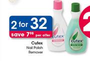 Cutex Nail Polish Remover-For 2
