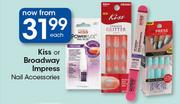 Kiss Or Broadway Impress Nail Accessories-Each
