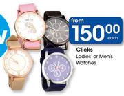 2Clicks Ladies Or Men's Watches-Each