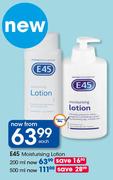 E45 Moisturising Lotion-200ml Each