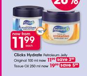 2Clicks Hydrate Petroleum Jelly Original-100ml Each