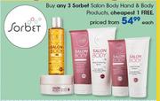 Sorbet Salon Body Hand And Body Products-Each