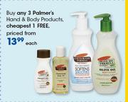Palmer's Hand And Body Products-Each