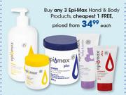 Epi-Max Hand And Body Products-Each