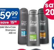 Dove Men+Care Shampoo-400ml Each