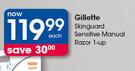 Gillette Skinguard Sensitive Manual Razor 1 Up