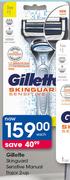 Gillette Skinguard Sensitive Manual Razor 2 Up