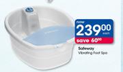 Safeway Vibrating Foot Spa-Each