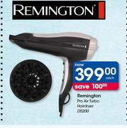 Remington Pro Air Turbo Hairdryer D5200-Each