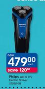 Philips Wet & Dry Electric Shaver S1030/04-Each