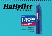 BaByliss Nose & Ear Trimmer E600XE-Each