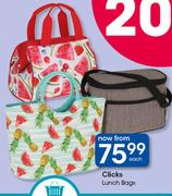 Clicks Lunch Bags-Each