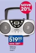 Safeway CD Radio PIA5811-Each