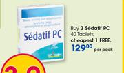 Sedatif PC Tablets-40's Per Pack