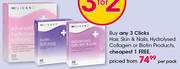 Clicks Hair, Skin & Nails, Hydrolysed Collagen Or Biotin Products-Per Pack
