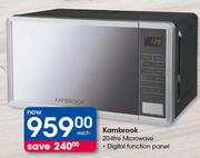 Kambrook 20 Litre Microwave-Each