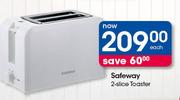 Safeway 2 Slice Toaster