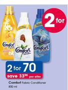 Comfort Fabric Conditioner-2 x 800ml