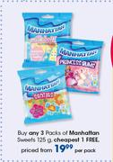 Manhattan Sweets 125g-Per Pack