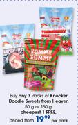 Knocker Doodle Sweets From Heaven 50g Or 150g-Per Pack