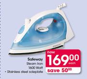Safeway Steam Iron 1600 Watt -Each