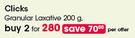 Clicks Granular Laxative-2X200g