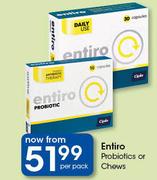 Entiro Probiotics Or Chews-Per Pack
