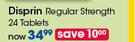 Disprin Regular Strength 24 Tablets-Per Pack