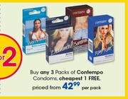 Contempo Condoms-Per Pack
