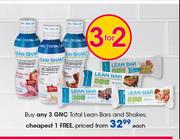 GNC Total Lean Bars & Shakes-Each