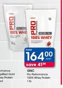 GNC Pro Performance 100% Whey Protein-1 lb Each
