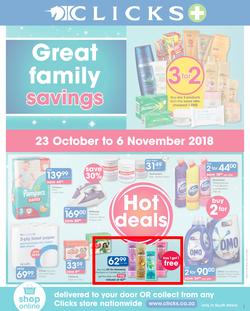 Clicks : You Pay Less (23 Oct - 6 Nov 2018), page 1