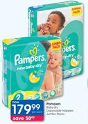 Pampers Baby Dry Disposable Nappies Jumbo Packs-Per Pack