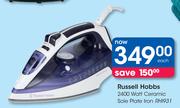 Russell Hobbs 2400Watt Ceramic Sole Plate Iron RHI931-Each